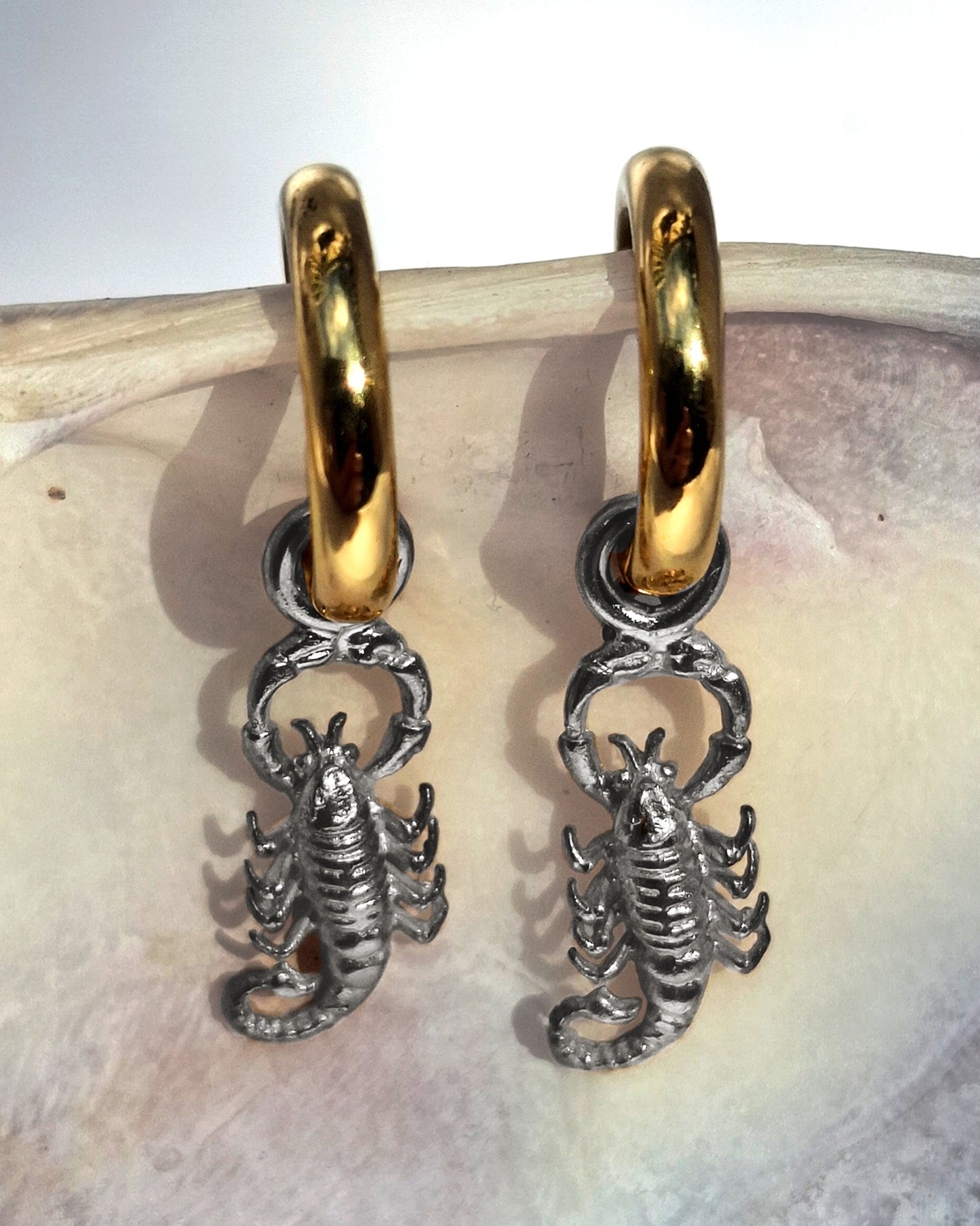Classic Hoop Earrings - Scorpions