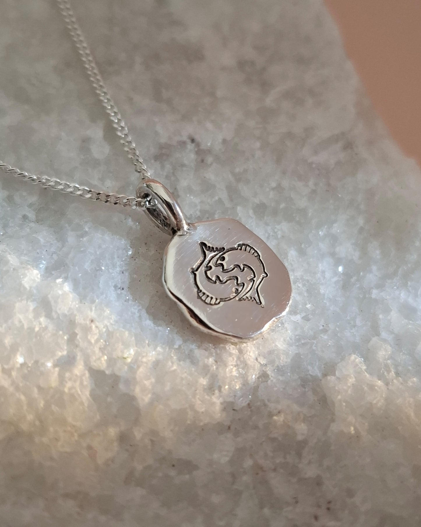 Zodiac Necklace - Pisces